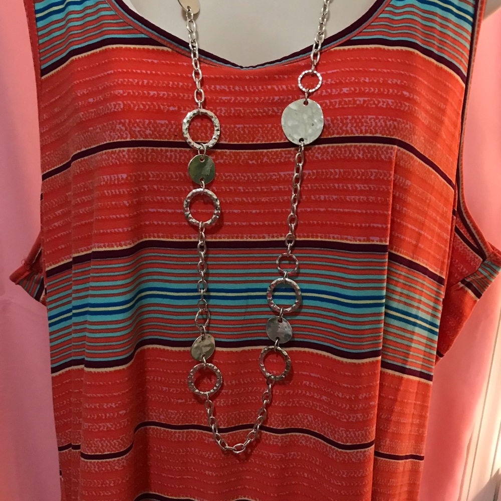 Bright Comfy Maxi Dress - 3X